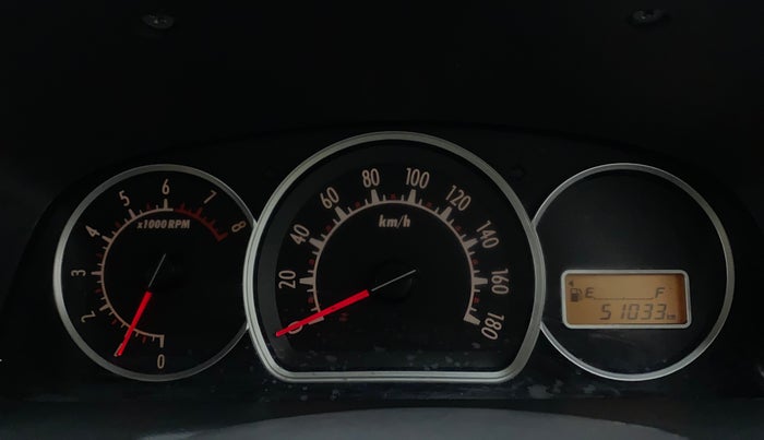 2012 Maruti Alto K10 VXI, Petrol, Manual, 51,253 km, Odometer Image