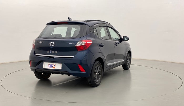 2020 Hyundai GRAND I10 NIOS SPORTZ PETROL, Petrol, Manual, 23,564 km, Right Back Diagonal