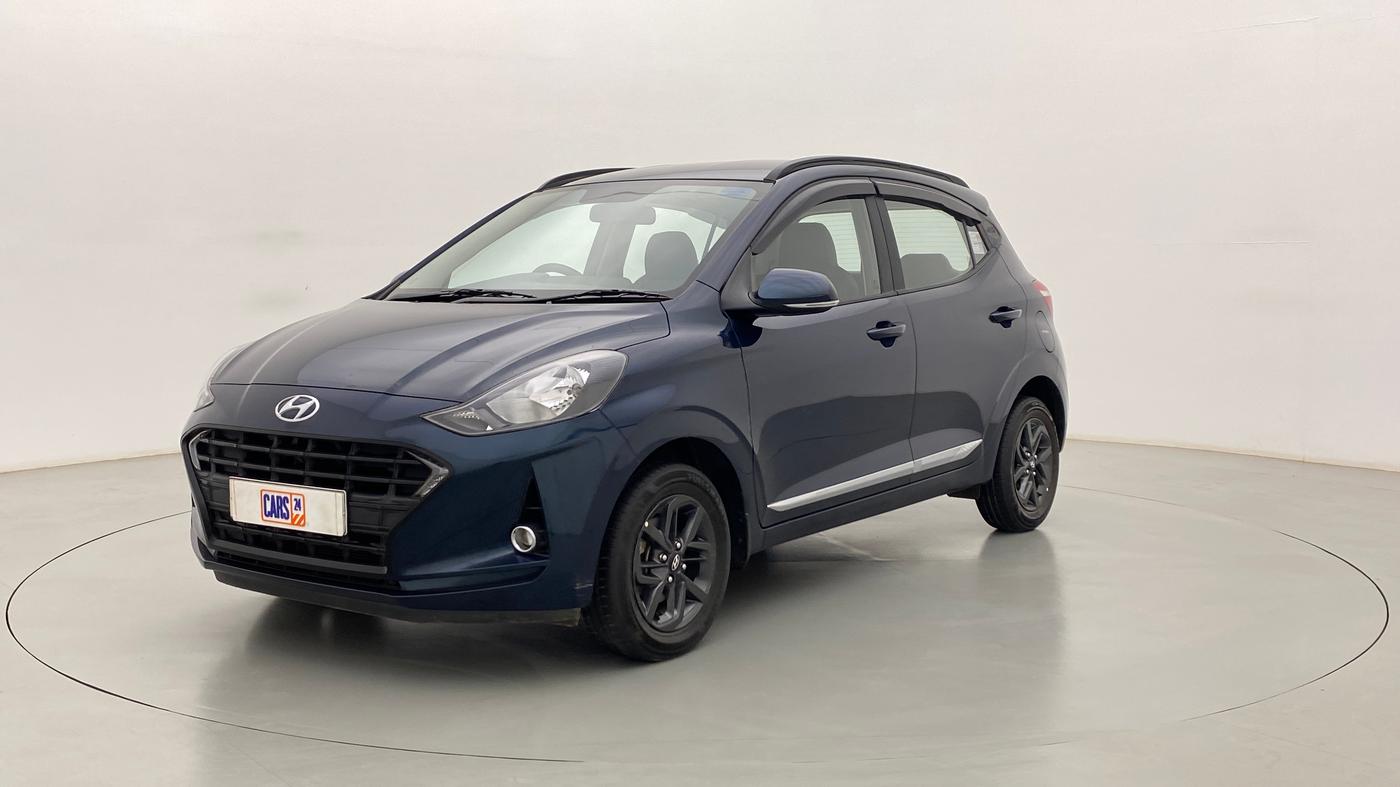 2020 Hyundai GRAND I10 NIOS SPORTZ PETROL, Petrol, Manual, 23,564 km, Left Front Diagonal