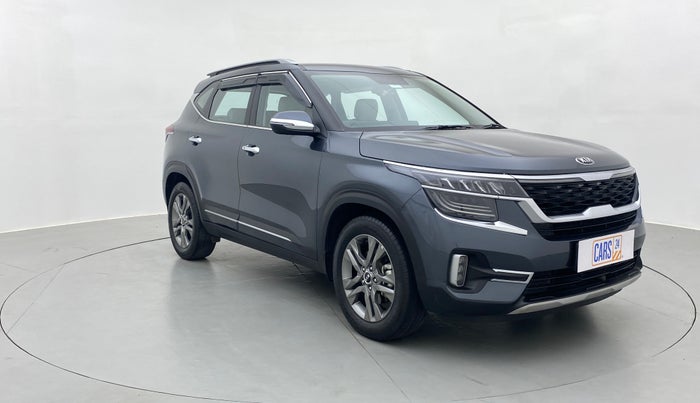 2020 KIA SELTOS HTX 1.5 PETROL MT, Petrol, Manual, 31,348 km, Right Front Diagonal
