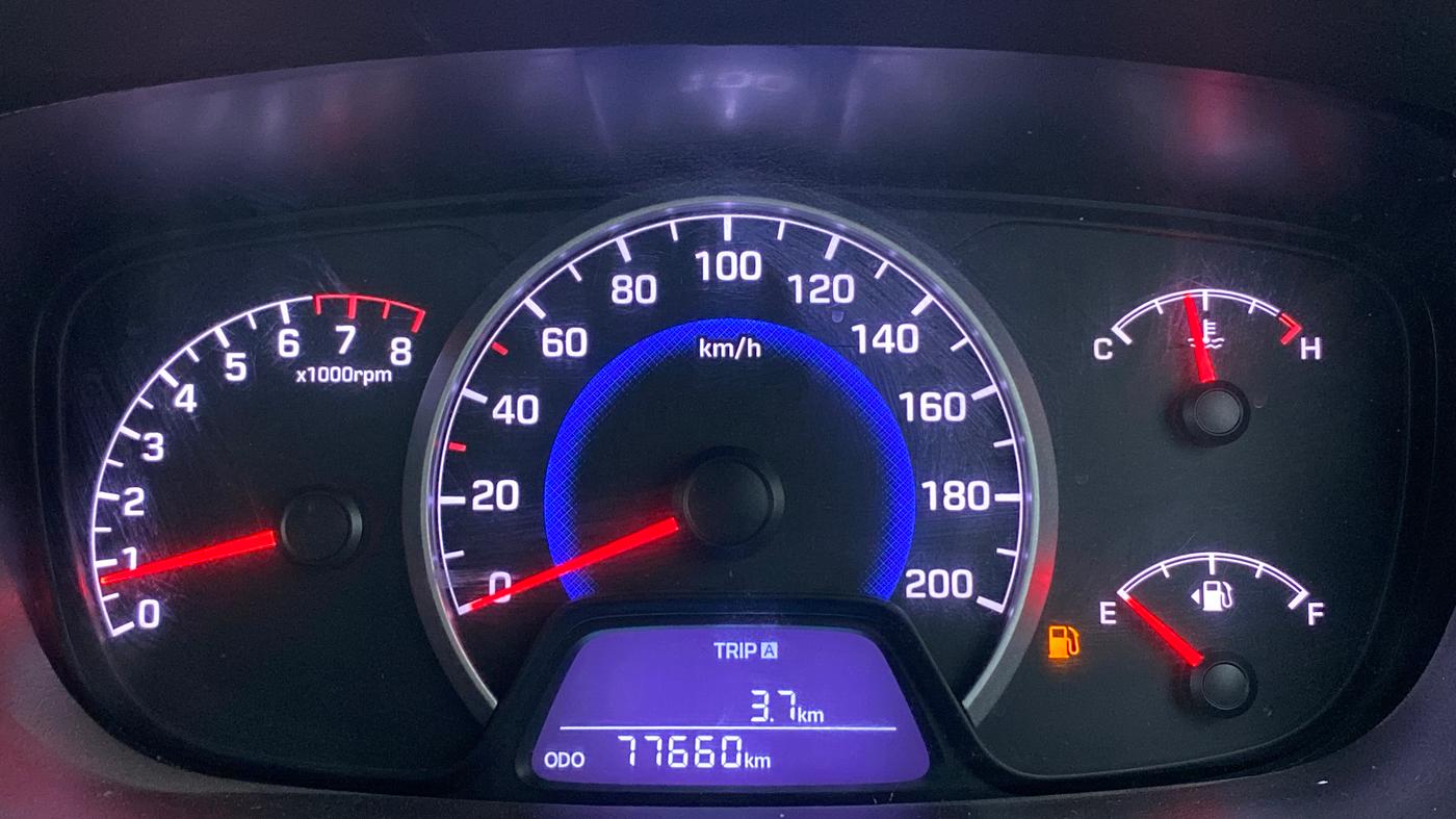 2015 Hyundai Grand i10 SPORTZ 1.2 KAPPA VTVT, Petrol, Manual, 77,660 km, Odometer Image