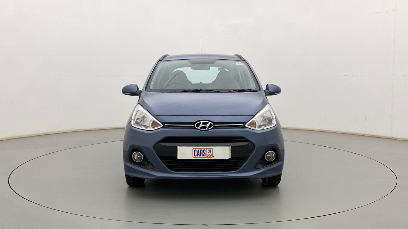 2015 Hyundai Grand i10 SPORTZ 1.2 KAPPA VTVT, Petrol, Manual, 77,660 km, Front