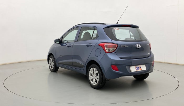 2015 Hyundai Grand i10 SPORTZ 1.2 KAPPA VTVT, Petrol, Manual, 77,660 km, Left Back Diagonal