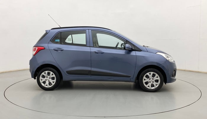 2015 Hyundai Grand i10 SPORTZ 1.2 KAPPA VTVT, Petrol, Manual, 77,660 km, Right Side View