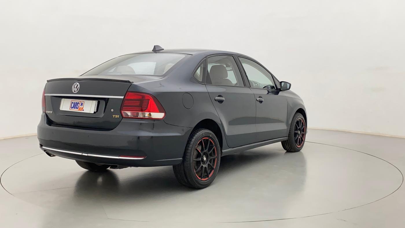 2018 Volkswagen Vento 1.2 TSI HIGHLINE PLUS AT, Petrol, Automatic, 56,924 km, Right Back Diagonal