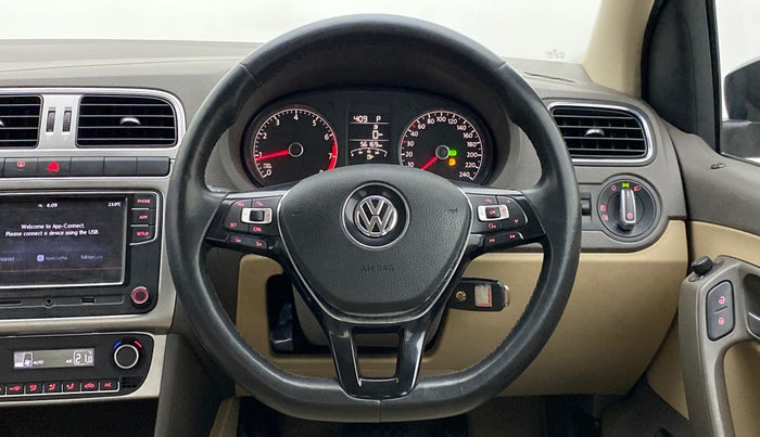 2018 Volkswagen Vento 1.2 TSI HIGHLINE PLUS AT, Petrol, Automatic, 56,924 km, Steering Wheel Close Up