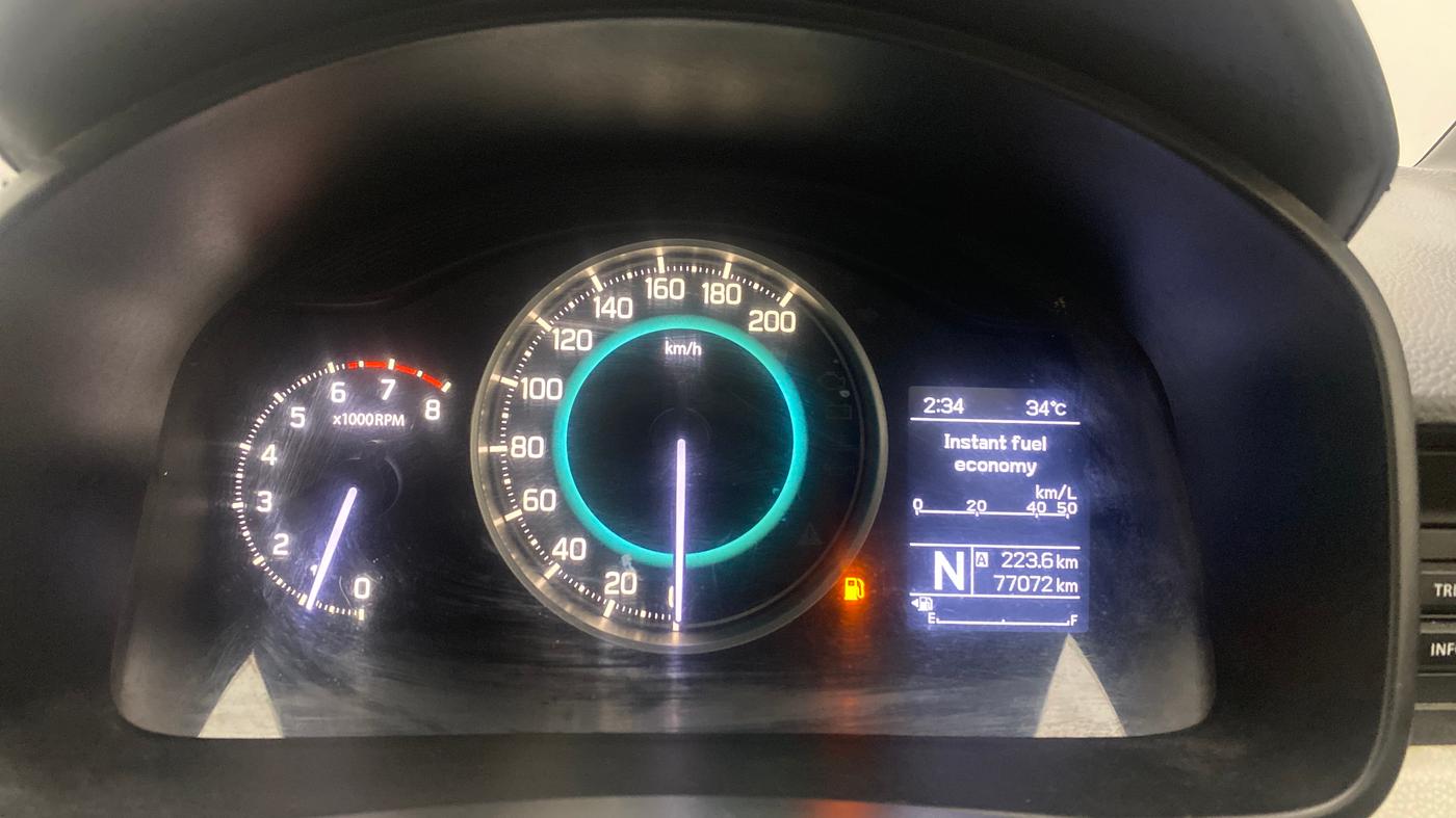 2018 Maruti IGNIS ZETA 1.2 AMT, Petrol, Automatic, 77,110 km, Odometer Image