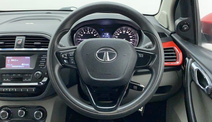 2018 Tata Tiago XZA PETROL, Petrol, Automatic, 31,440 km, Steering Wheel Close Up