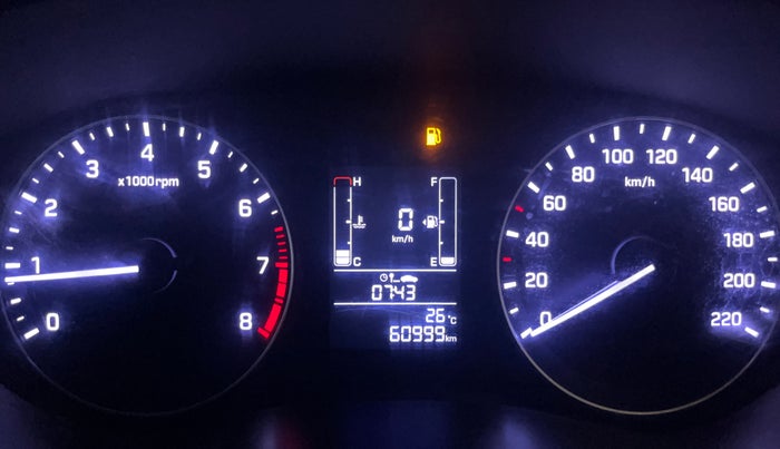 2016 Hyundai Elite i20 MAGNA 1.2, Petrol, Manual, 60,947 km, Odometer Image