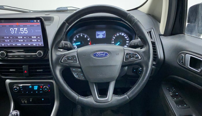 2018 Ford Ecosport TITANIUM + 1.5L PETROL, Petrol, Manual, 72,711 km, Steering Wheel Close Up