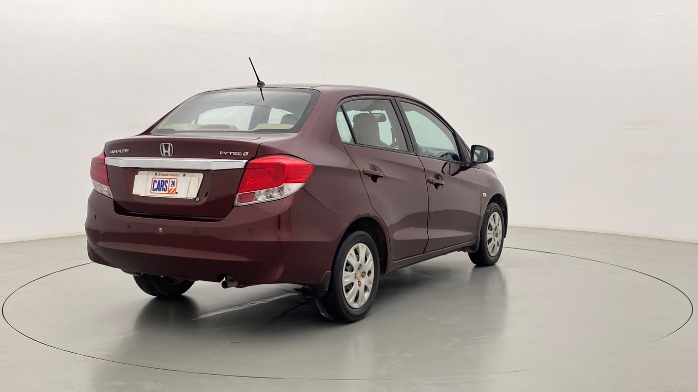 2015 Honda Amaze 1.2 SMT I VTEC, Petrol, Manual, 91,489 km, Right Back Diagonal