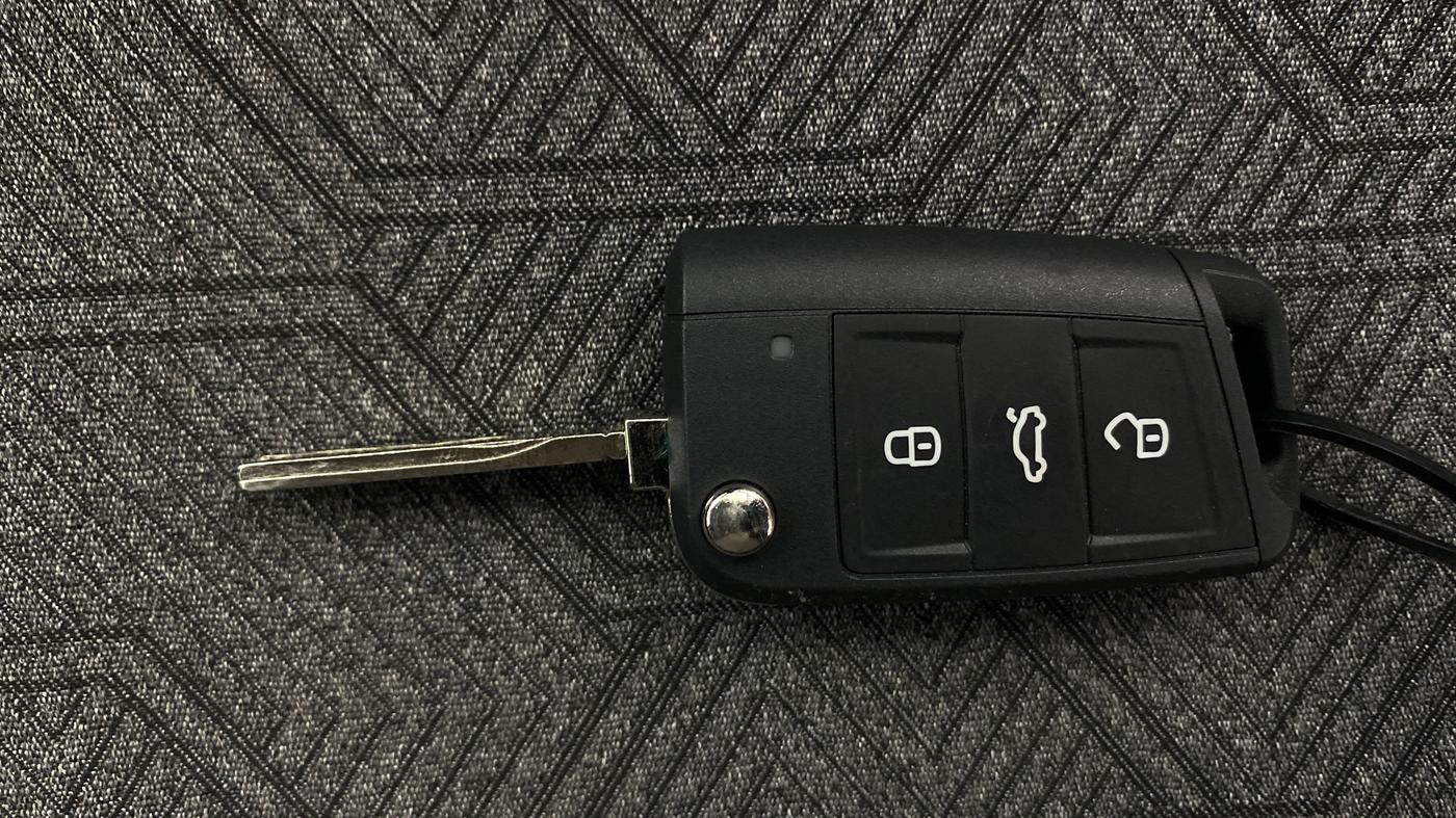 2025 Skoda Kylaq Signature, Petrol, Manual, 4,591 km, Key Close Up