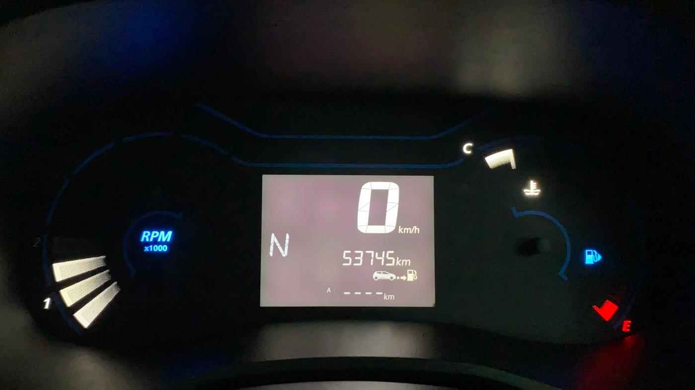 2021 Renault Kwid CLIMBER 1.0 AMT (O) DUAL TONE, Petrol, Automatic, 54,185 km, Odometer Image