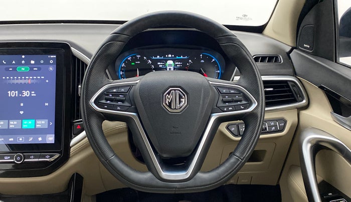 2021 MG HECTOR SHARP HYBIRD PETROL MT, Petrol, Manual, 7,258 km, Steering Wheel Close Up