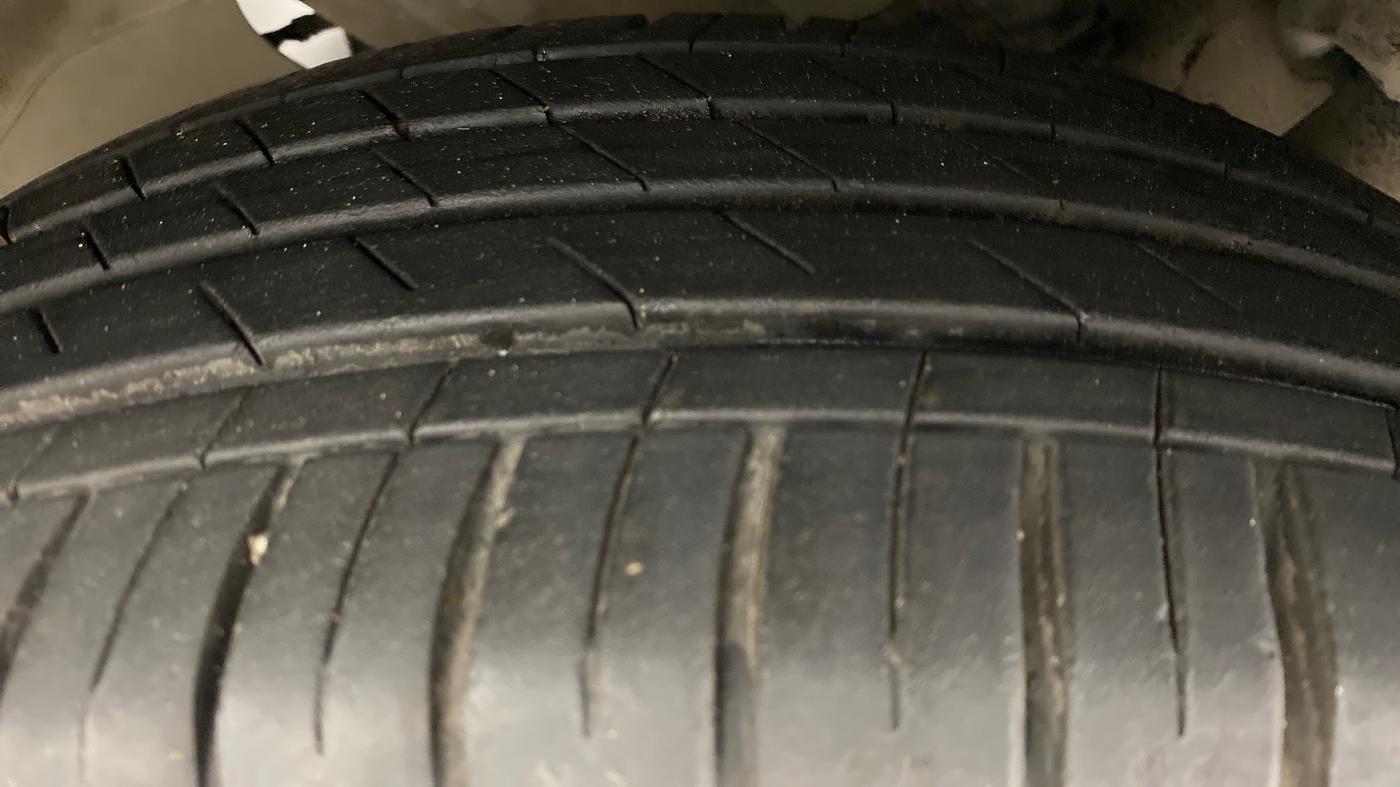 2021 MG HECTOR SHARP HYBIRD PETROL MT, Petrol, Manual, 7,258 km, Left Front Tyre Tread
