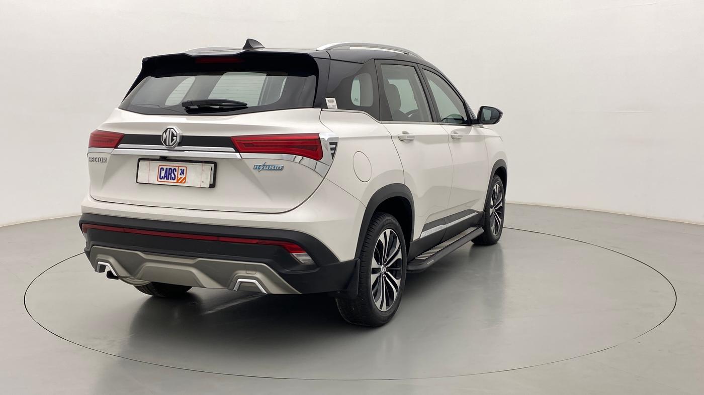 2021 MG HECTOR SHARP HYBIRD PETROL MT, Petrol, Manual, 7,258 km, Right Back Diagonal