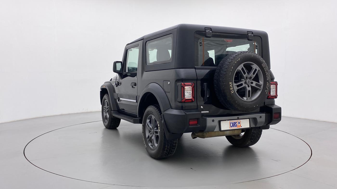 2021 Mahindra Thar LX PETROL HT 4WD AT, Petrol, Automatic, 14,301 km, Left Back Diagonal
