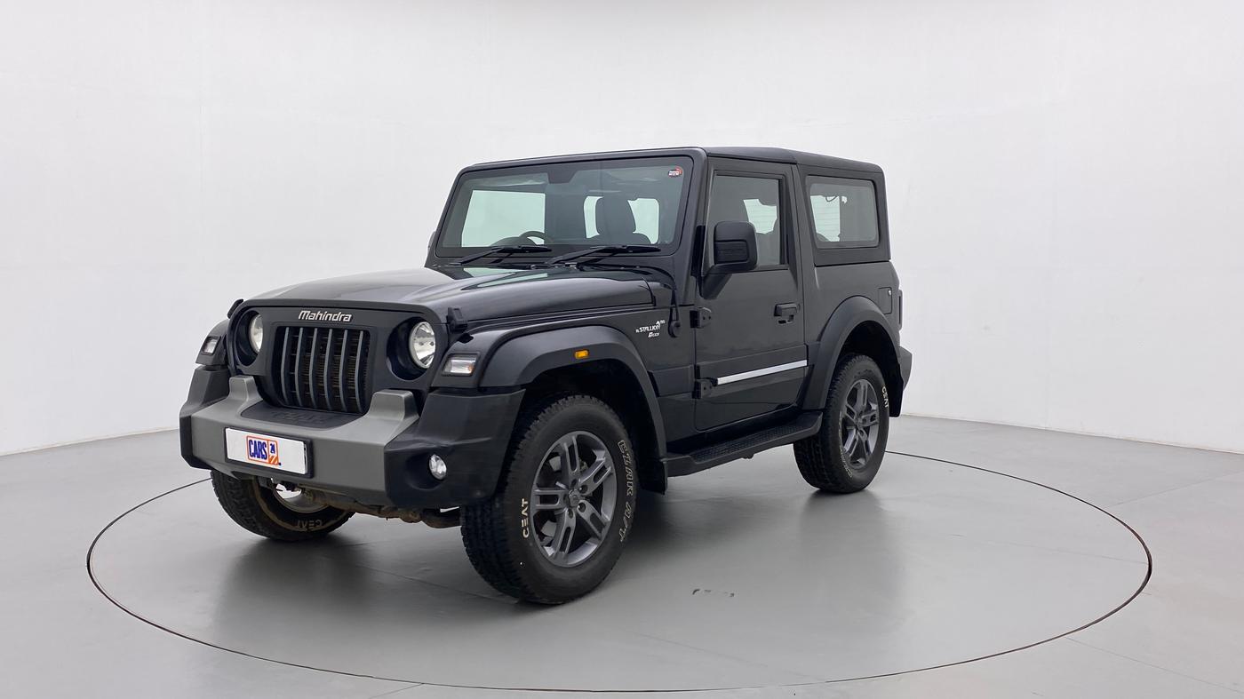 2021 Mahindra Thar LX PETROL HT 4WD AT, Petrol, Automatic, 14,301 km, Left Front Diagonal