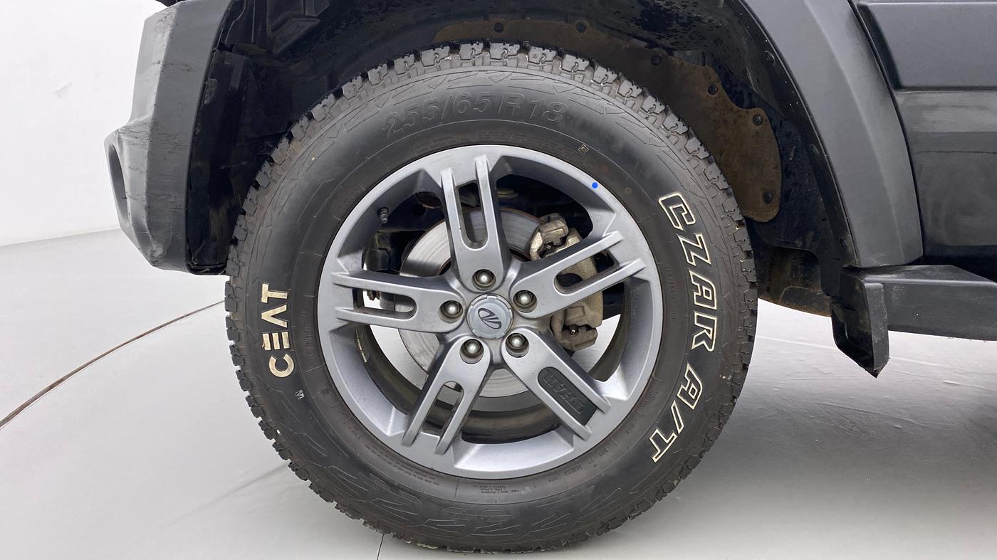 2021 Mahindra Thar LX PETROL HT 4WD AT, Petrol, Automatic, 14,301 km, Left Front Wheel