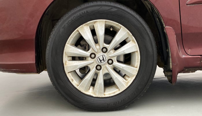 2013 Honda City V AT SUNROOF, Petrol, Automatic, 54,433 km, Left Front Wheel