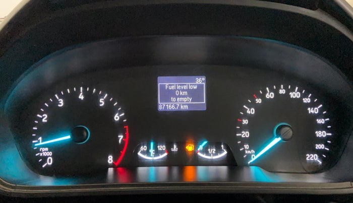 2018 Ford Ecosport AMBIENTE 1.5L PETROL, Petrol, Manual, 87,111 km, Odometer Image