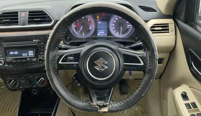 2018 Maruti Dzire VDI, Diesel, Manual, 82,168 km, Steering Wheel Close Up