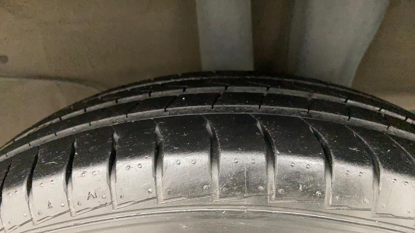 2019 Hyundai NEW SANTRO MAGNA AMT, Petrol, Automatic, 33,336 km, Left Rear Tyre Tread