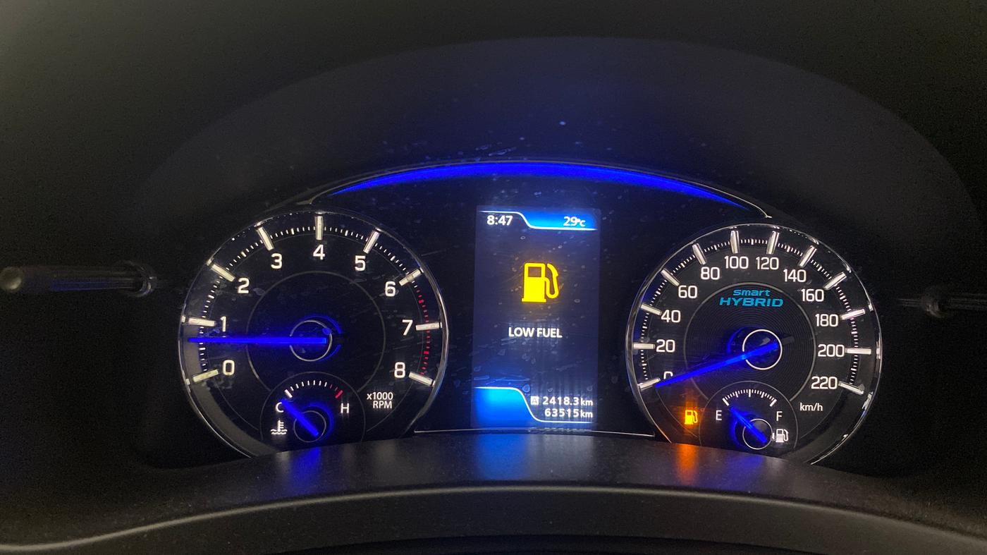 2018 Maruti Ciaz ALPHA 1.5 SHVS PETROL, Petrol, Manual, 63,494 km, Odometer Image