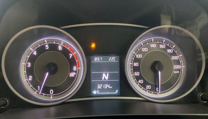 2019 Maruti Dzire VXI AMT, Petrol, Automatic, 32,100 km, Odometer Image