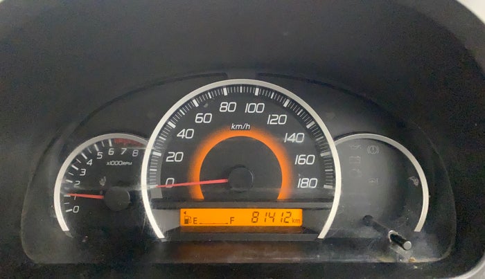 2014 Maruti Wagon R 1.0 VXI, CNG, Manual, 81,377 km, Odometer Image
