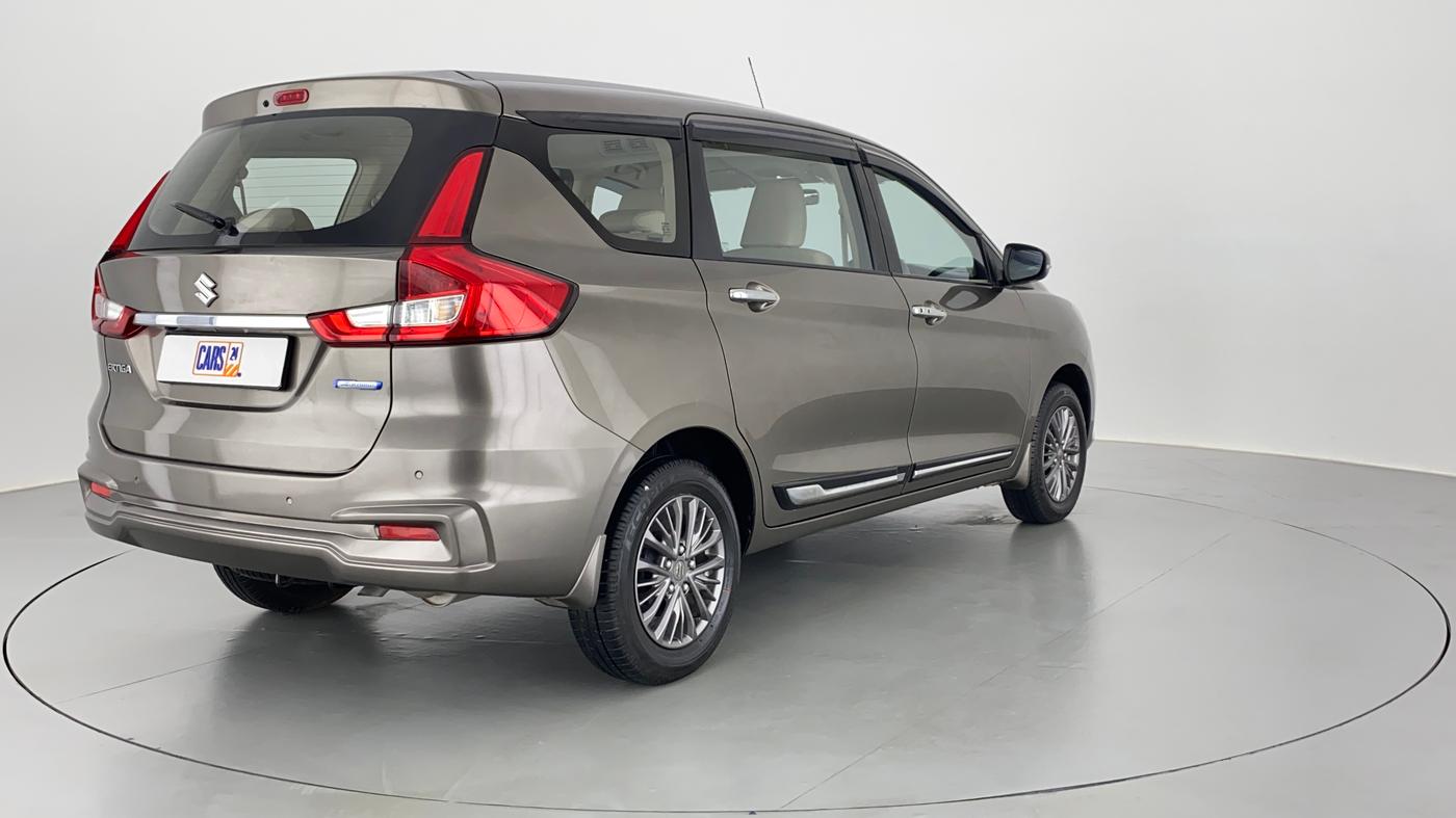 2019 Maruti Ertiga ZXI Plus SHVS, Petrol, Manual, 3,902 km, Right Back Diagonal