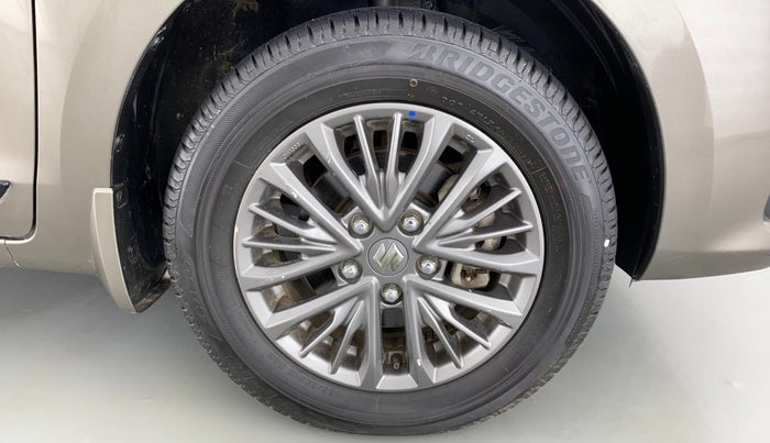 2019 Maruti Ertiga ZXI Plus SHVS, Petrol, Manual, 3,902 km, Right Front Wheel
