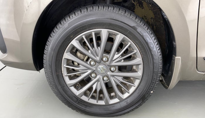 2019 Maruti Ertiga ZXI Plus SHVS, Petrol, Manual, 3,902 km, Left Front Wheel