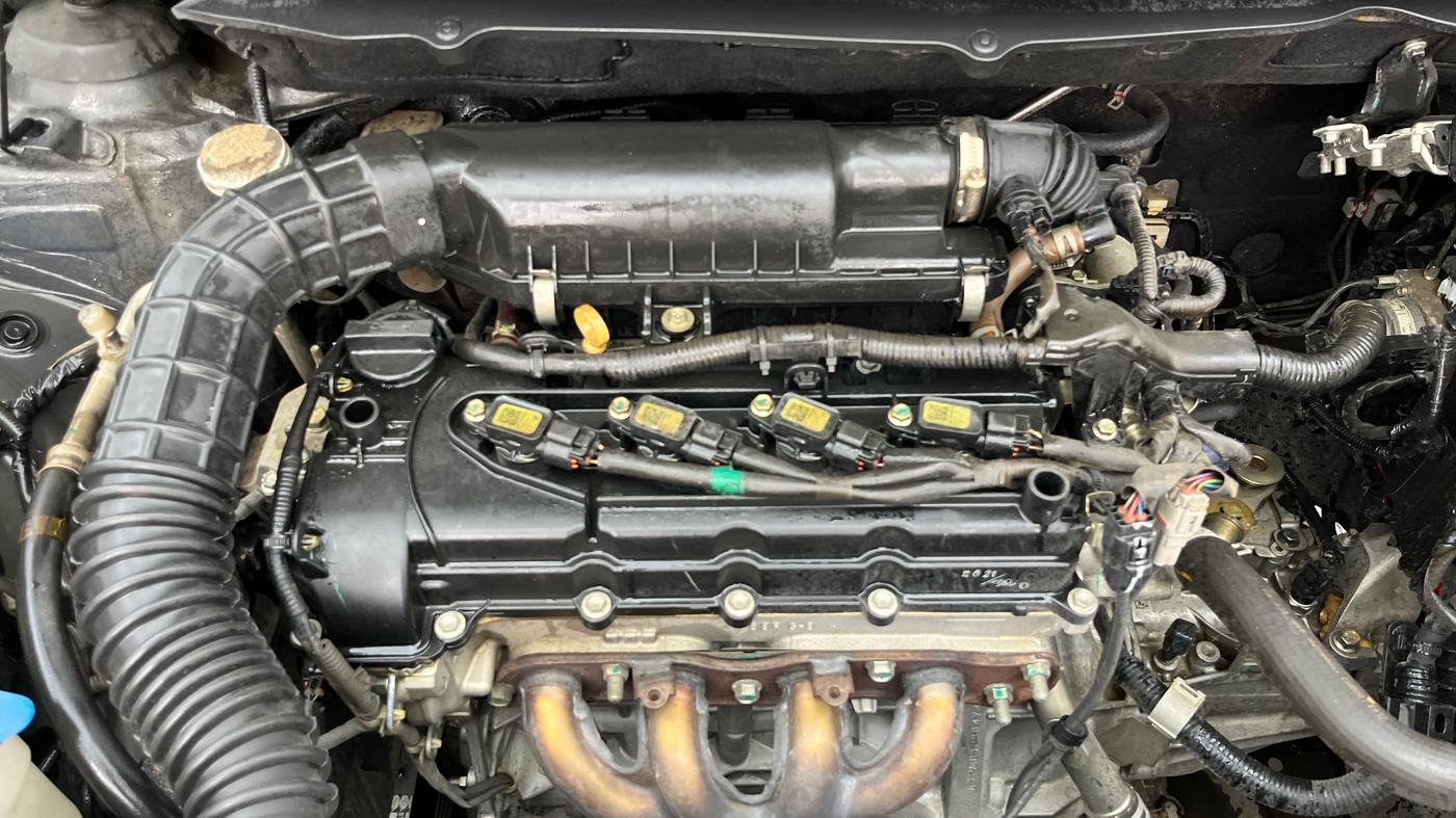 2021 Toyota Glanza G, Petrol, Manual, 59,922 km, Engine View