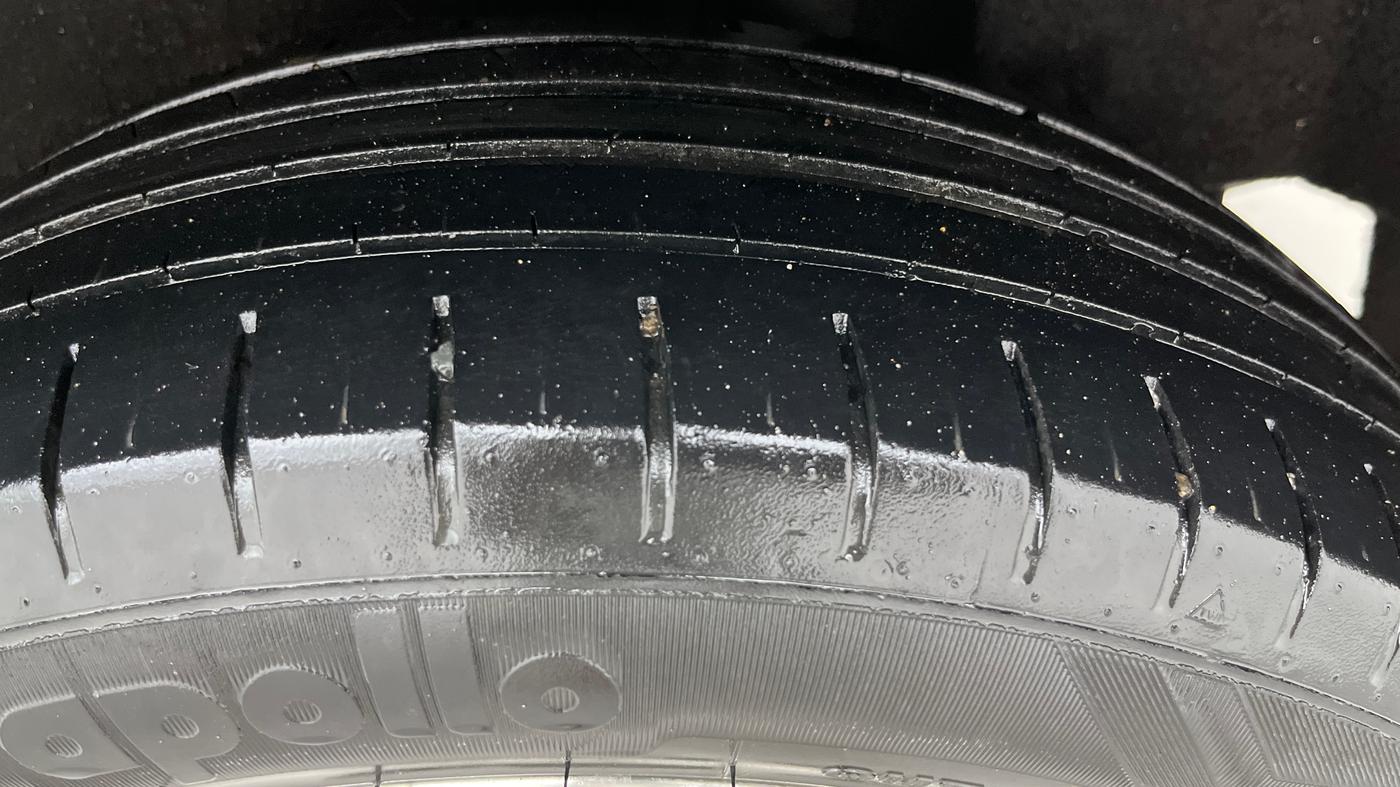2021 Toyota Glanza G, Petrol, Manual, 59,922 km, Left Rear Tyre Tread