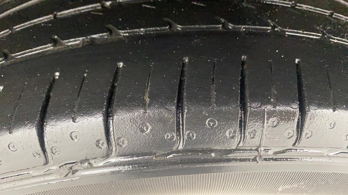 2021 Toyota Glanza G, Petrol, Manual, 93,055 km, Left Rear Tyre Tread