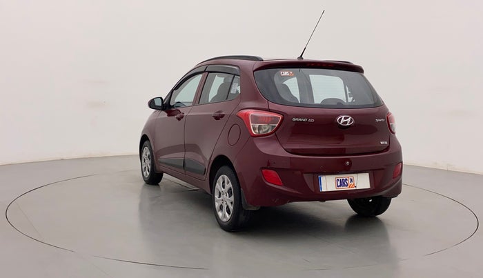 2015 Hyundai Grand i10 SPORTZ 1.2 KAPPA VTVT, Petrol, Manual, 50,988 km, Left Back Diagonal