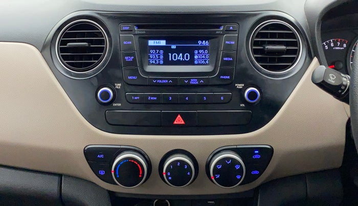 2015 Hyundai Grand i10 SPORTZ 1.2 KAPPA VTVT, Petrol, Manual, 50,988 km, Air Conditioner