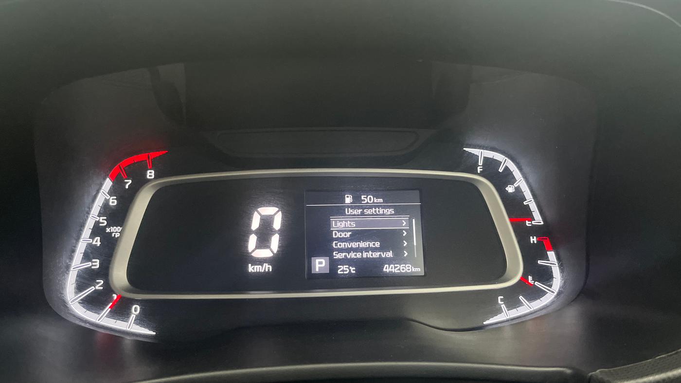 2020 KIA SONET HTK PLUS 1.0 DCT, Petrol, Automatic, 44,267 km, Odometer Image