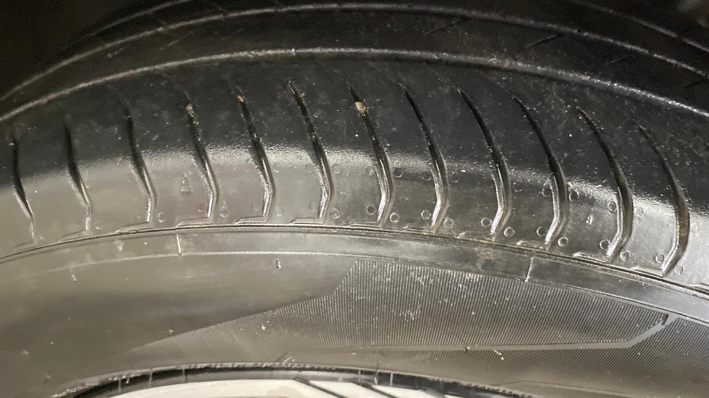 2025 Tata NEXON Creative Plus S CNG, CNG, Manual, 48,834 km, Left Front Tyre Tread
