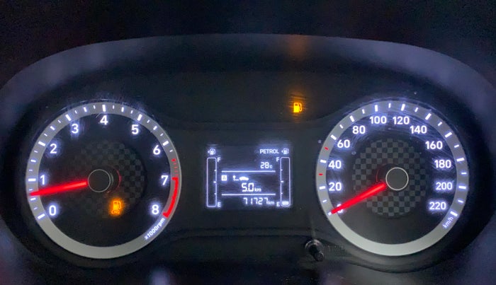 2021 Hyundai GRAND I10 NIOS SPORTZ 1.2 KAPPA VTVT CNG, CNG, Manual, 71,727 km, Odometer Image