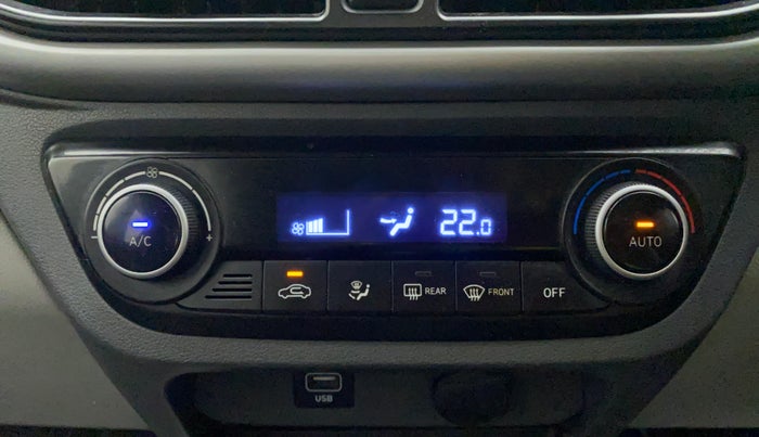 2021 Hyundai GRAND I10 NIOS SPORTZ 1.2 KAPPA VTVT CNG, CNG, Manual, 71,727 km, Automatic Climate Control