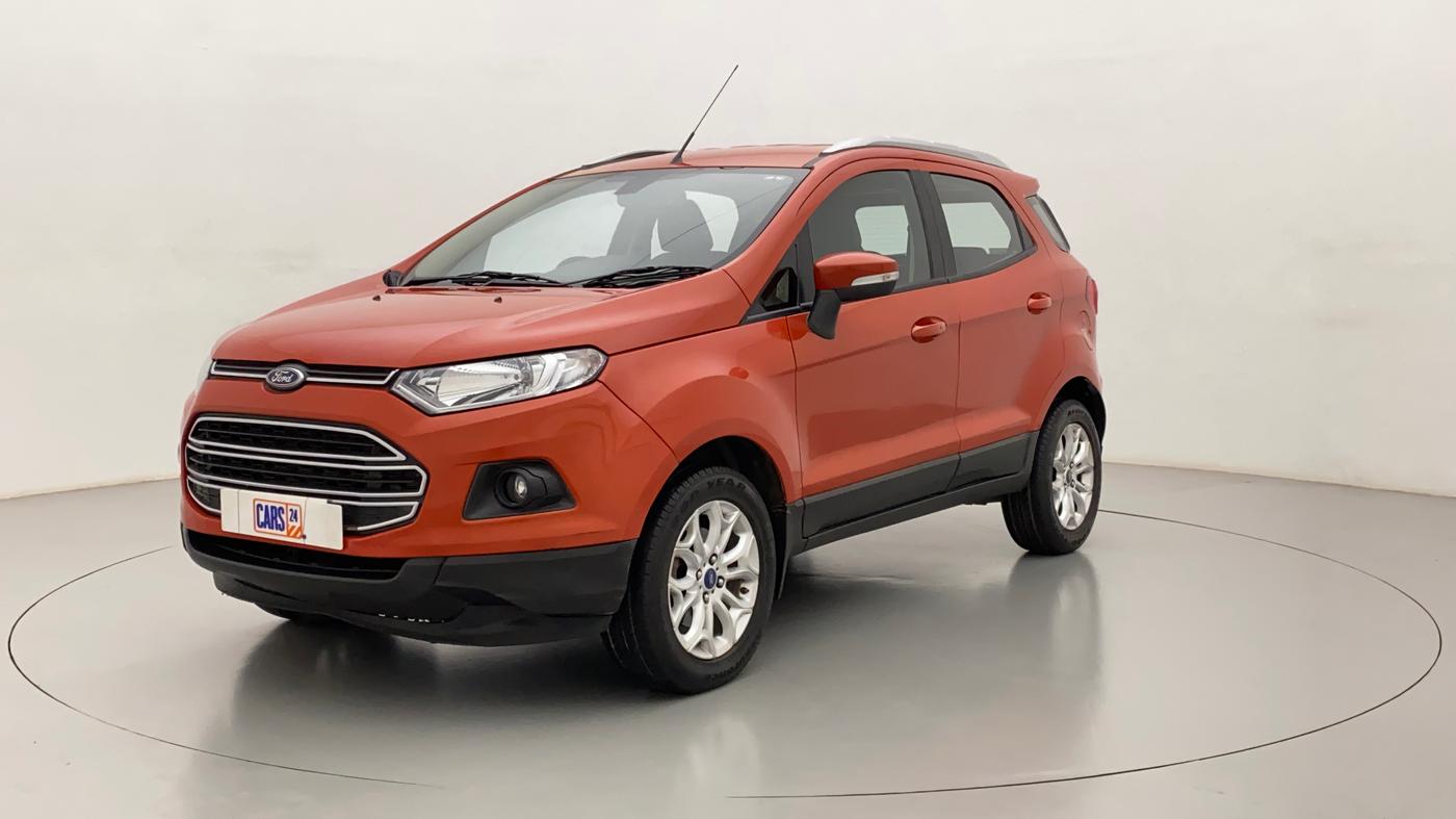 2017 Ford Ecosport 1.5 TDCI TITANIUM PLUS, Diesel, Manual, 38,321 km, Left Front Diagonal