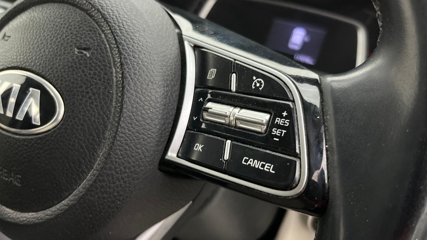 2020 KIA SONET HTX 1.0 IMT, Petrol, Manual, 1,17,076 km, Adaptive Cruise Control