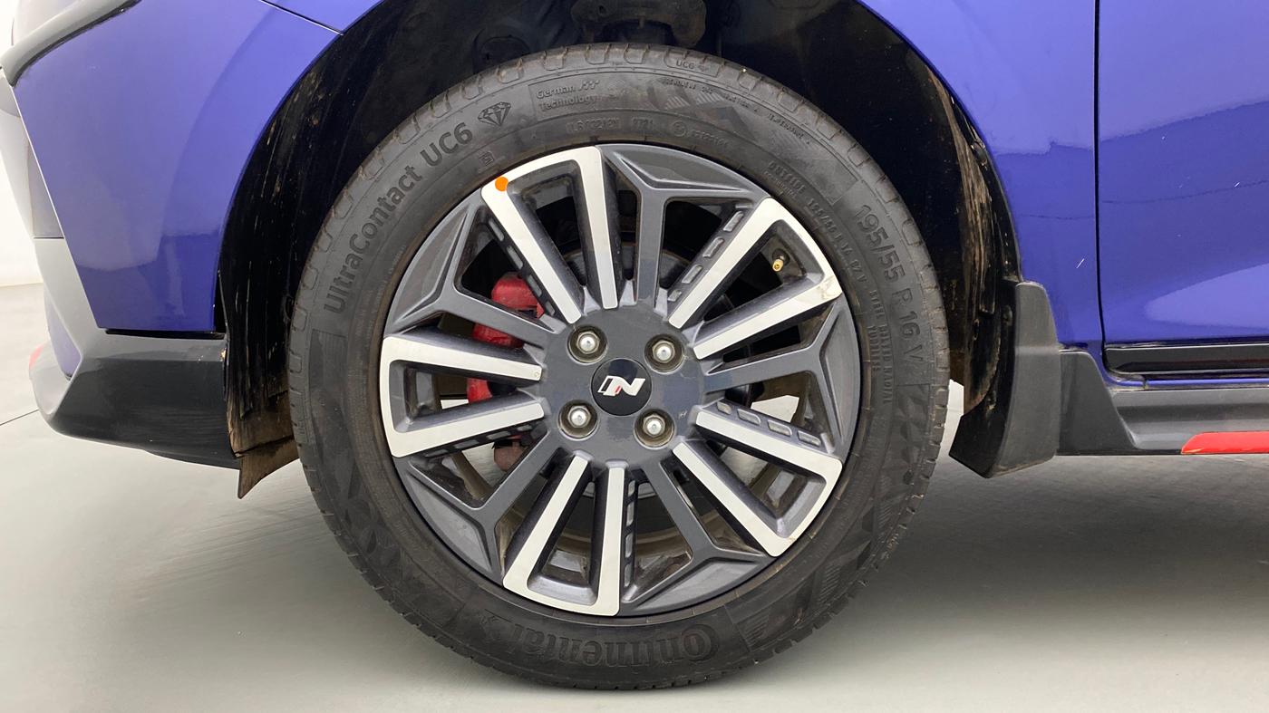 2021 Hyundai NEW I20 N LINE N8 1.0 TURBO GDI IMT, Petrol, Manual, 10,123 km, Left Front Wheel
