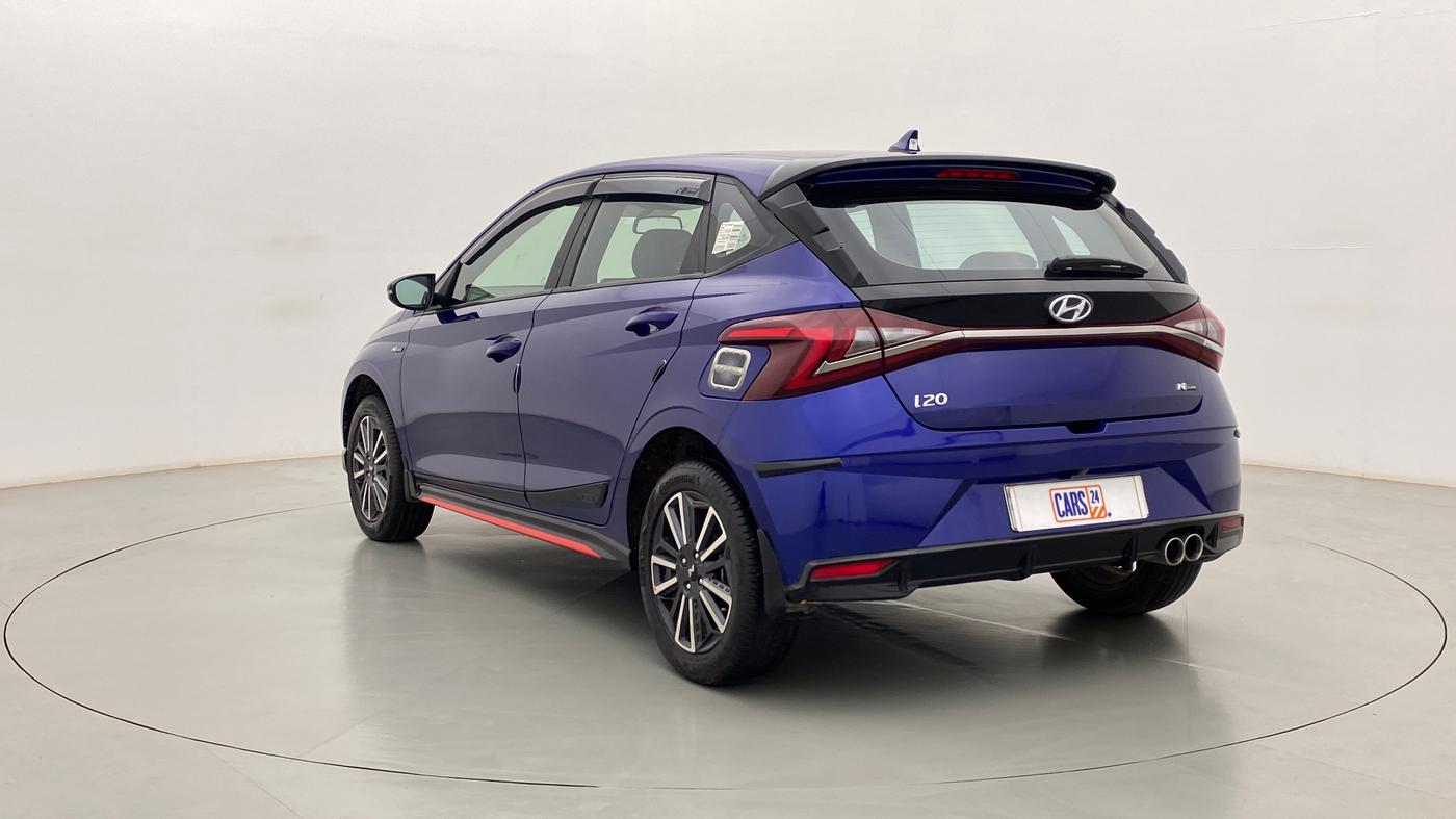 2021 Hyundai NEW I20 N LINE N8 1.0 TURBO GDI IMT, Petrol, Manual, 10,123 km, Left Back Diagonal