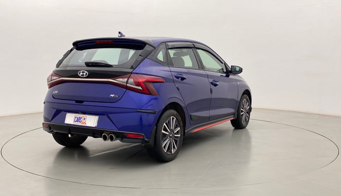 2021 Hyundai NEW I20 N LINE N8 1.0 TURBO GDI IMT, Petrol, Manual, 10,123 km, Right Back Diagonal