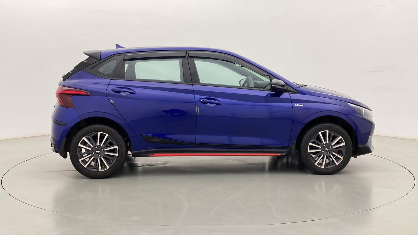 2021 Hyundai NEW I20 N LINE N8 1.0 TURBO GDI IMT, Petrol, Manual, 10,123 km, Right Side View