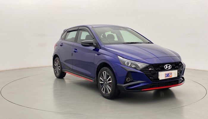2021 Hyundai NEW I20 N LINE N8 1.0 TURBO GDI IMT, Petrol, Manual, 10,123 km, Right Front Diagonal
