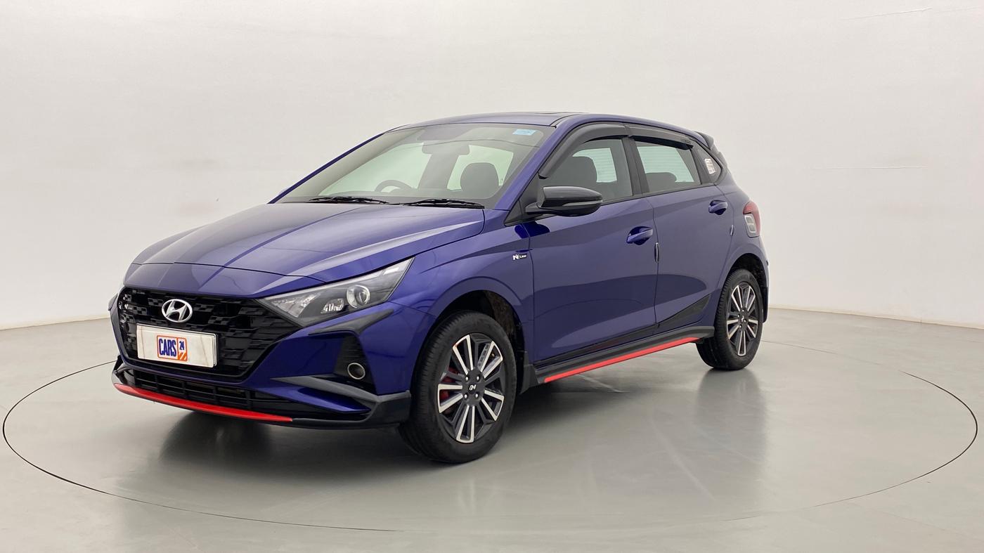 2021 Hyundai NEW I20 N LINE N8 1.0 TURBO GDI IMT, Petrol, Manual, 10,123 km, Left Front Diagonal